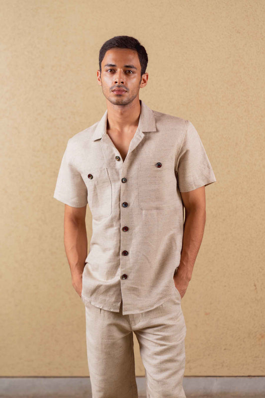 B Label Dawn Shirt (Oatmeal)
