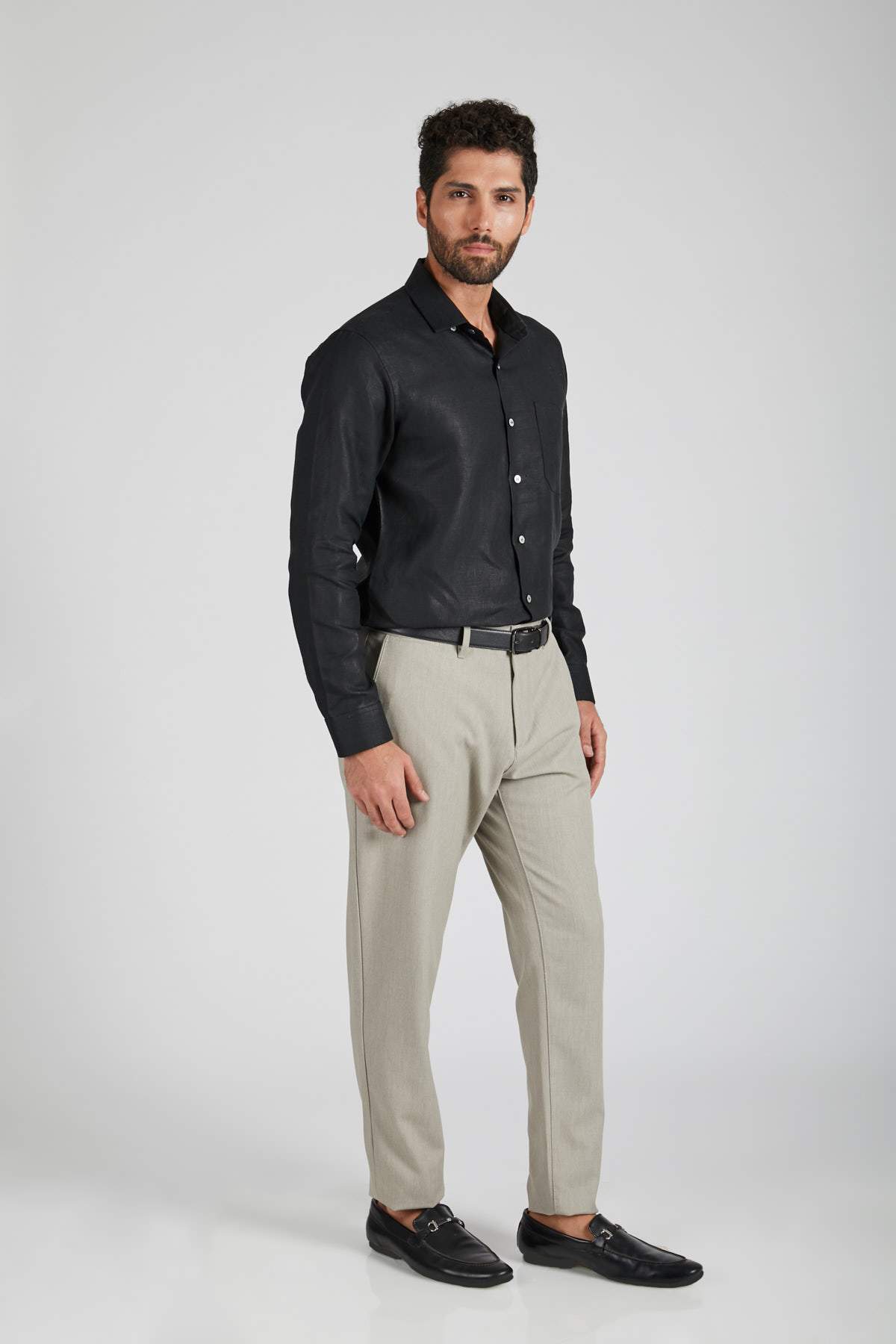 B. Label Velocity Buttondown Shirt for Men