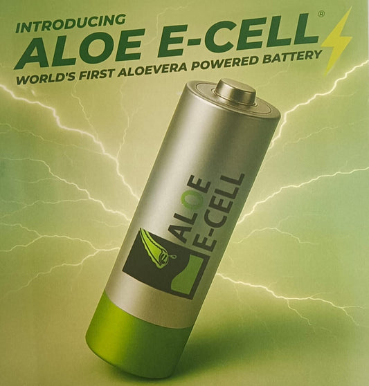 Introducing Aloe Ecell - The Worlds First Battery Powered By Aloe Vera
