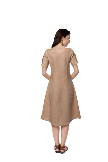 B. Label Twilight Calf Length Dress for Women