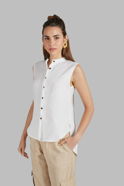 B. Label Zephyr Sleeveless Shirt for Women