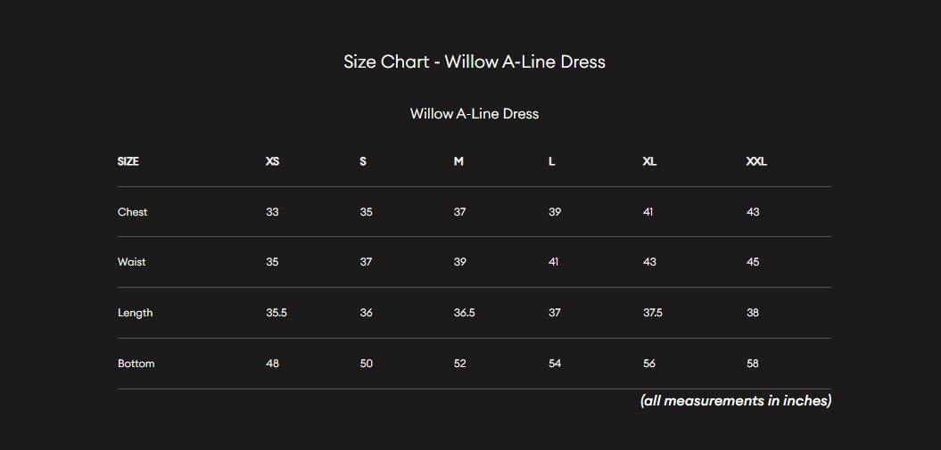 B. Label Willow A Line Dress for Women