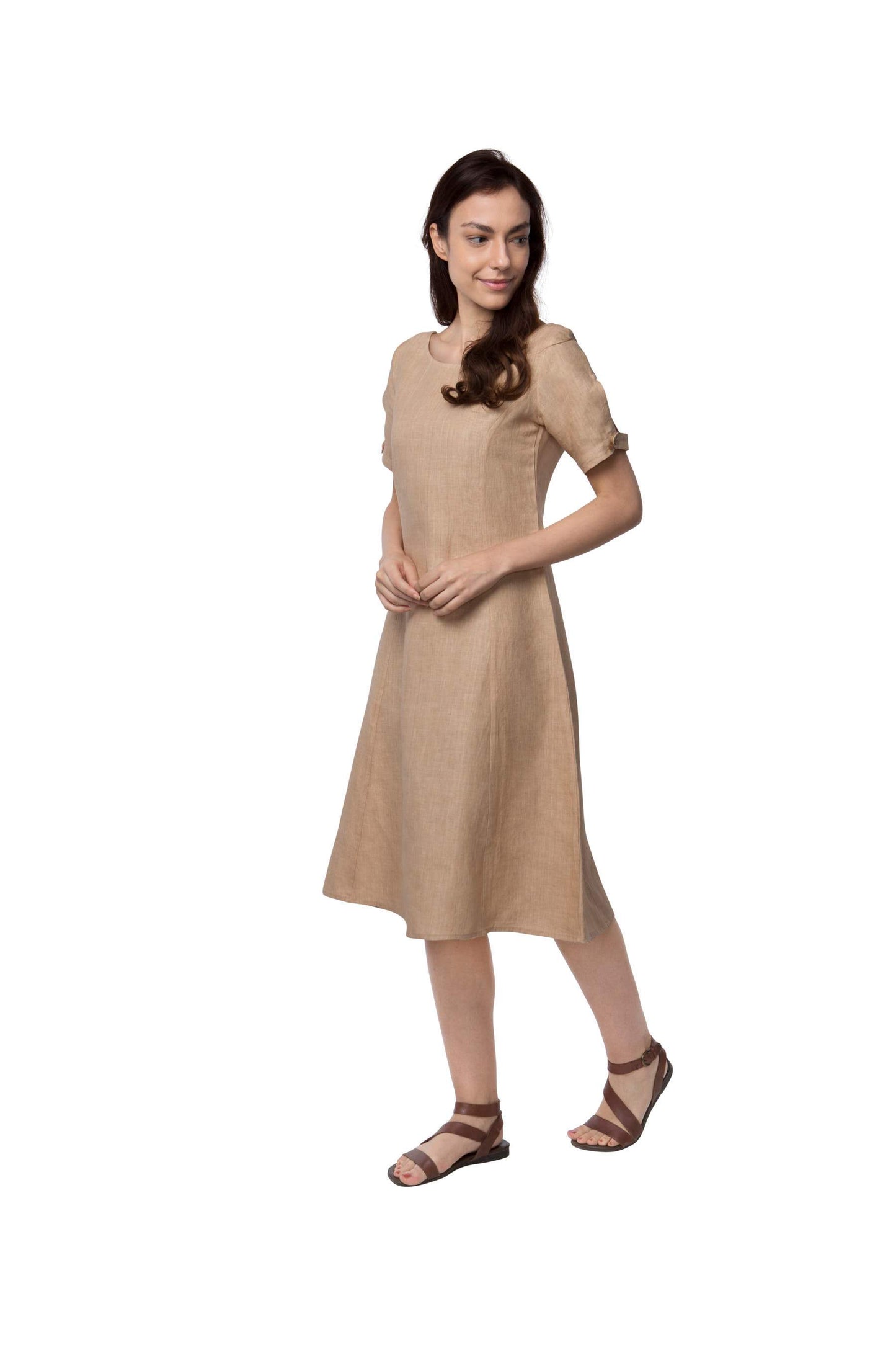 B. Label Twilight Calf Length Dress for Women