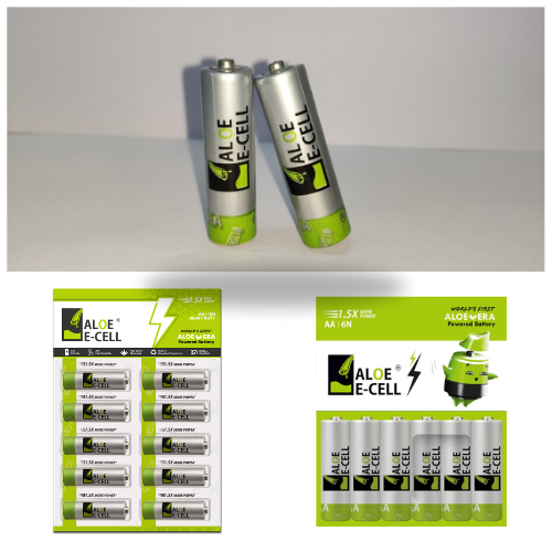 Aloe Ecell Batteries 6 Pack