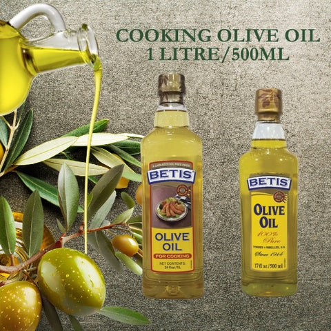 Betis Cooking Olive Oil - 1 Litre & 500ml