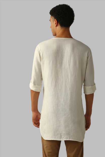 B. Label Ashoka Double Breasted Kurta for Men