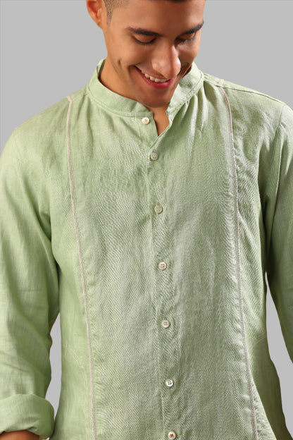 B. Label Baobab Bomber Shirt for Men