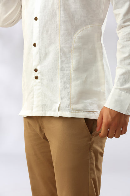 B. Label Baobab Bomber Shirt for Men