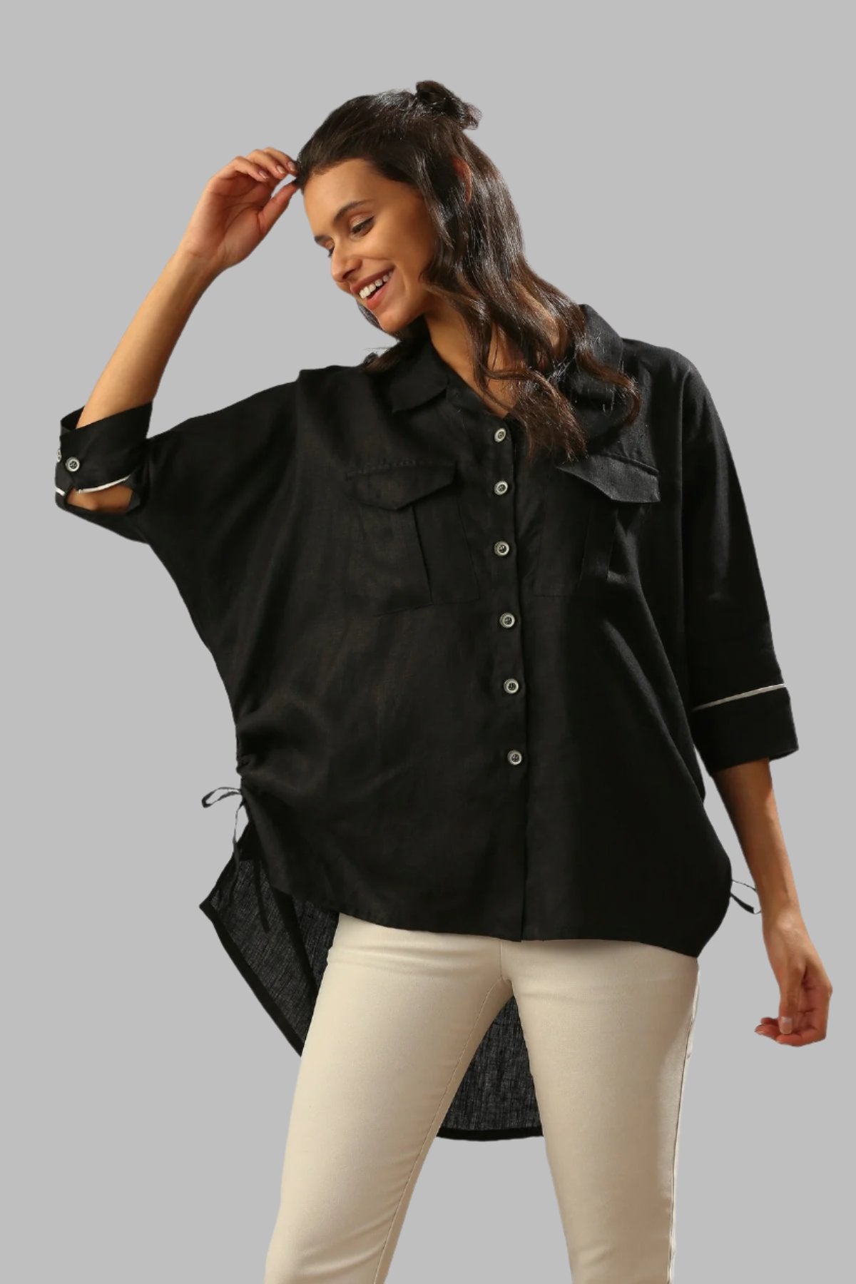 B. Label Canopy Kimono Shirt for Women