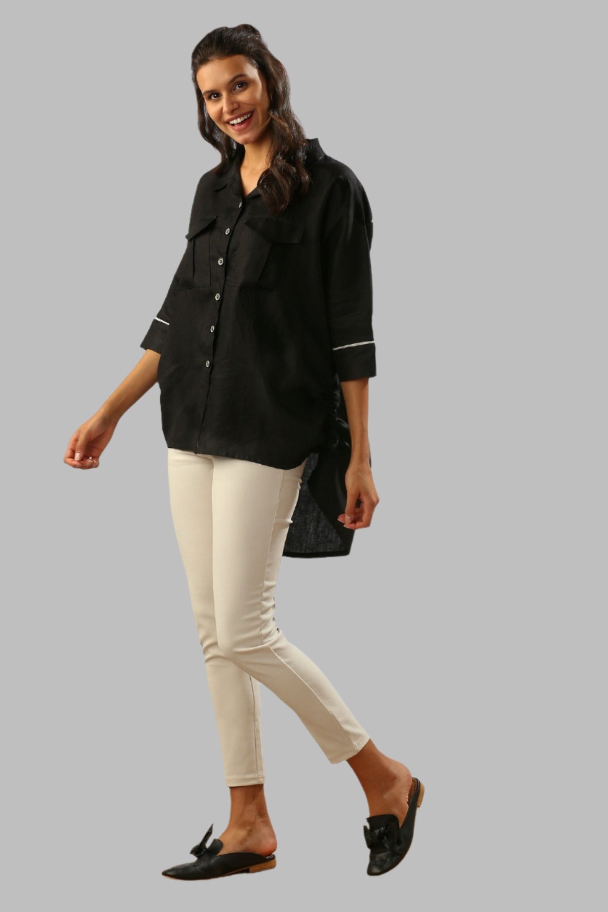 B. Label Canopy Kimono Shirt for Women