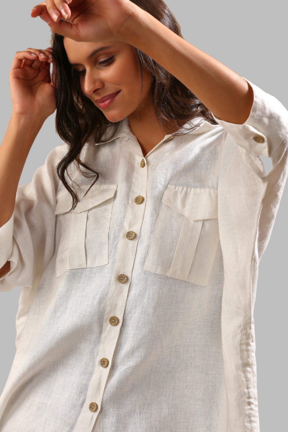B. Label Canopy Kimono Shirt for Women