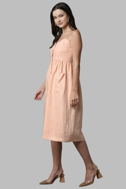 B. Label Sway Button Dress for Women