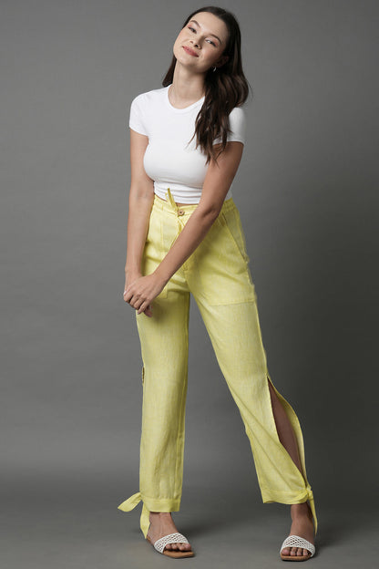 B. Label Flutter Tie-Up Pants for Women