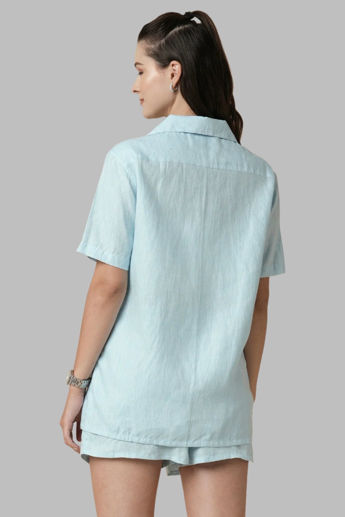 B. Label Calm Half Sleeves Shirt for Women