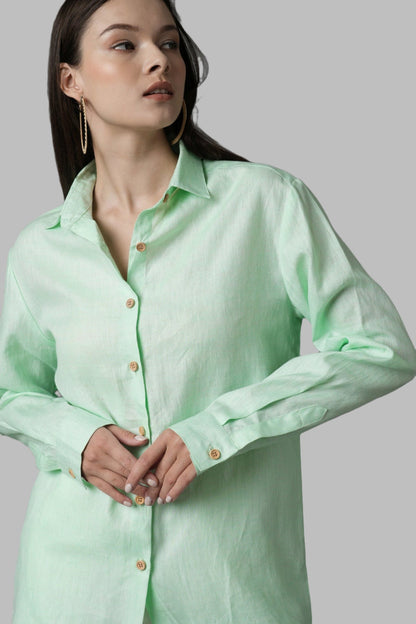 B. Label Calm Full Sleeves Shirt for Women