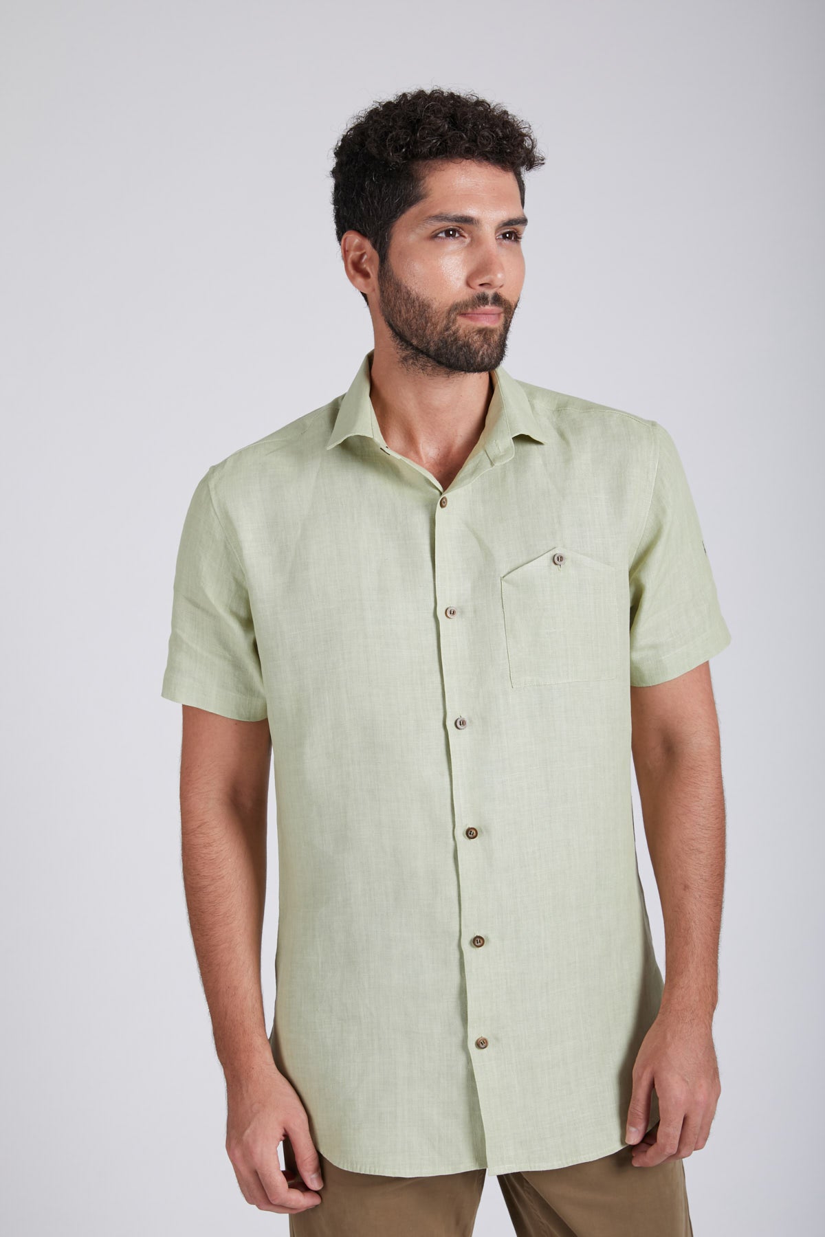 B. Label Burrow Half Sleeve Shirt for Men