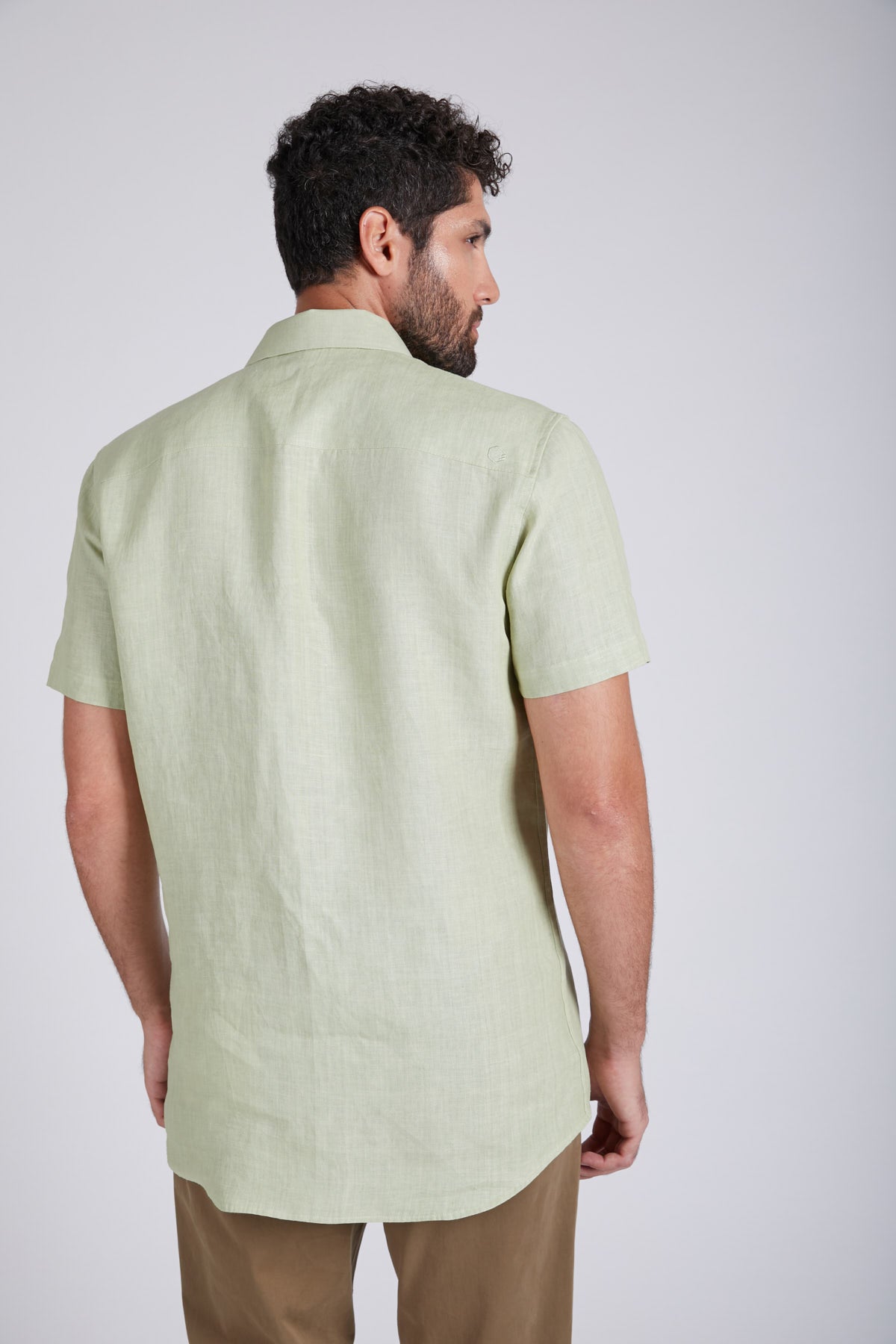 B. Label Burrow Half Sleeve Shirt for Men