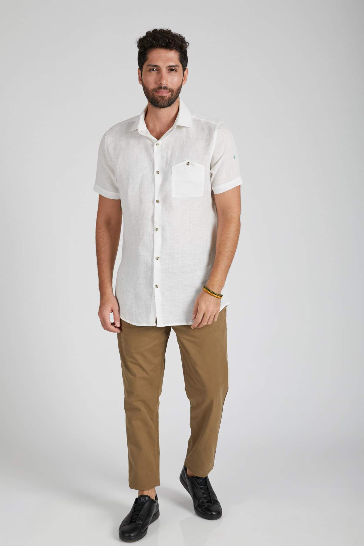 B. Label Burrow Half Sleeve Shirt for Men