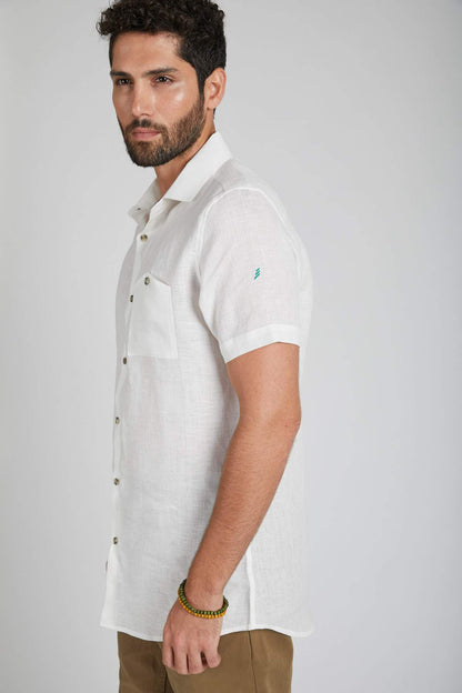 B. Label Burrow Half Sleeve Shirt for Men