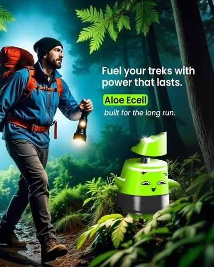 Aloe Ecell Batteries 6 Pack