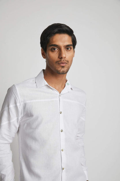 B. Label Galaxy Seam Shirt for Men