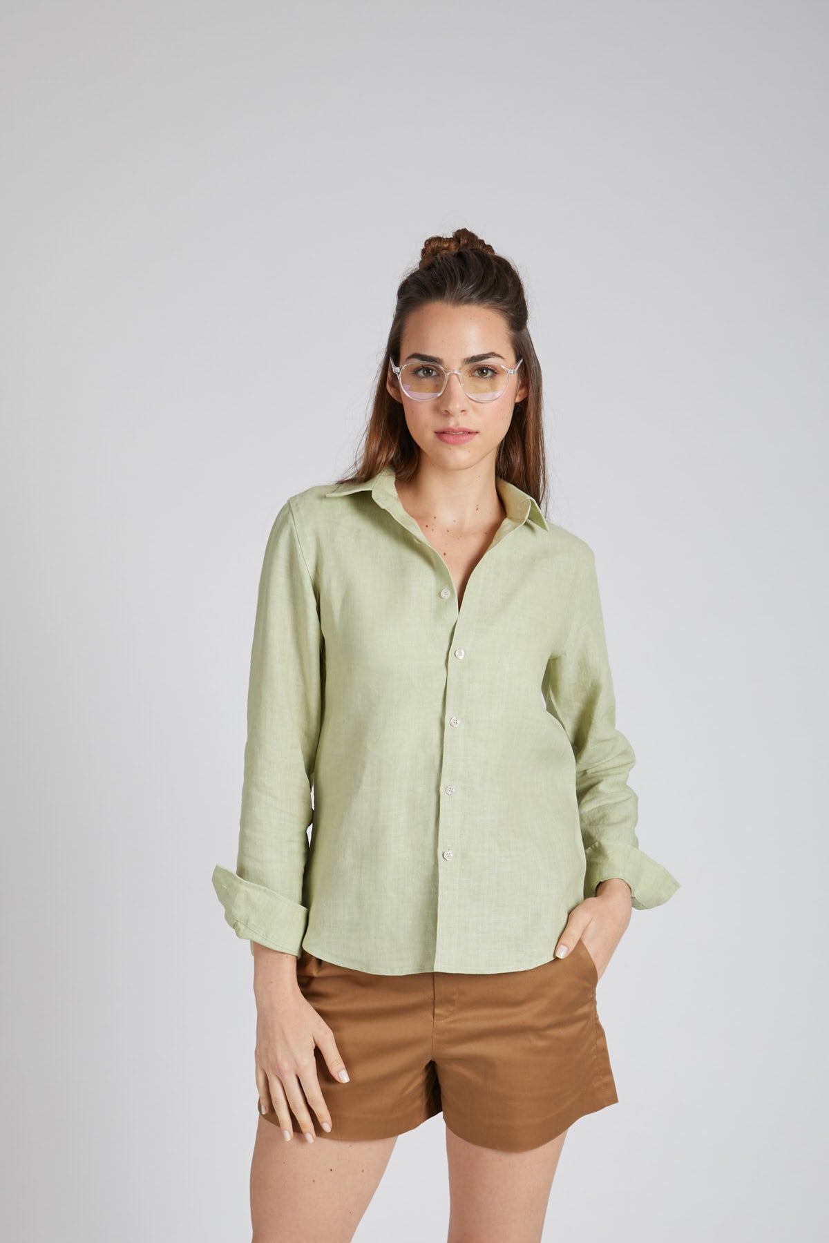 B. Label Mist Full Sleeve Shirt for Women