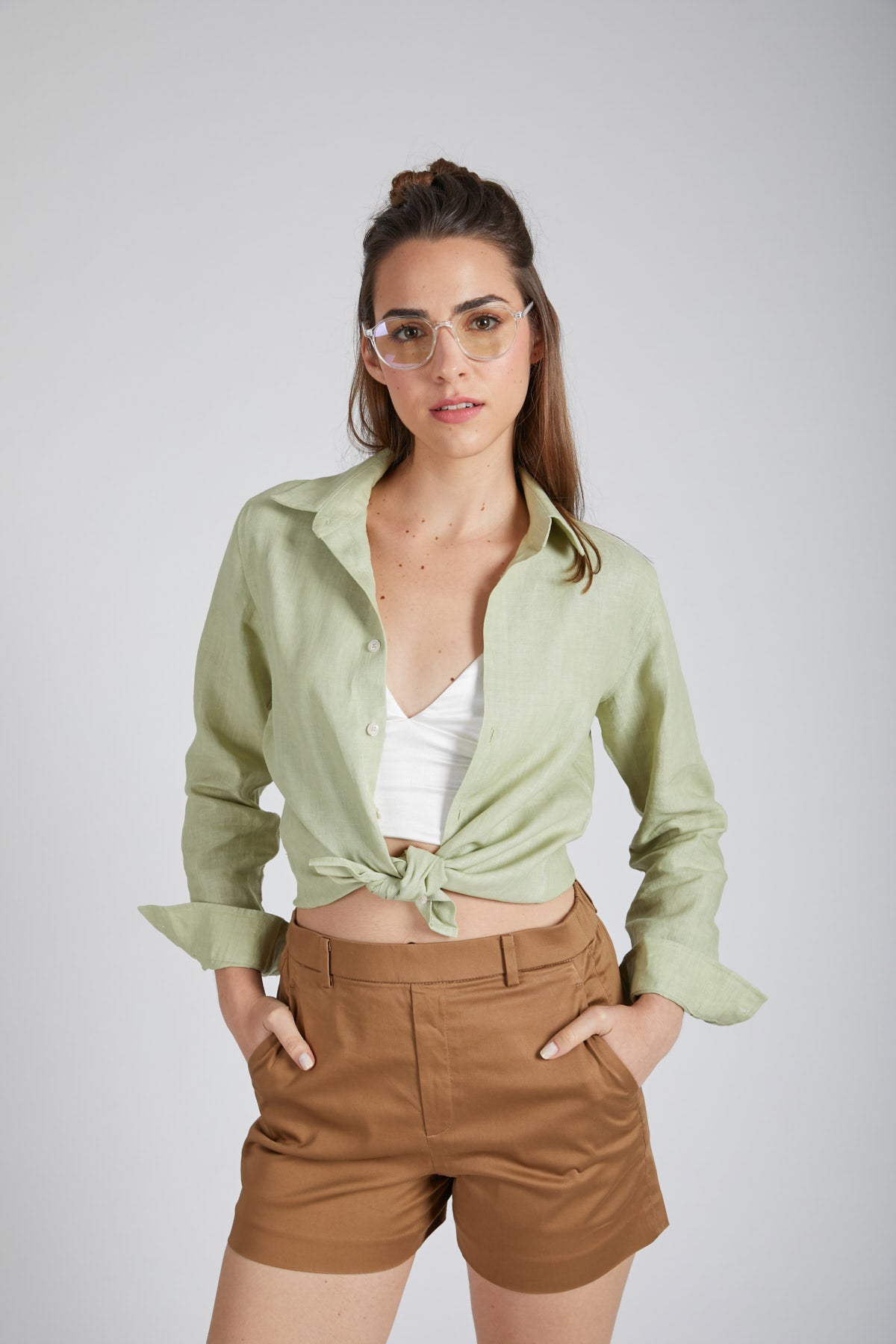 B. Label Mist Full Sleeve Shirt for Women