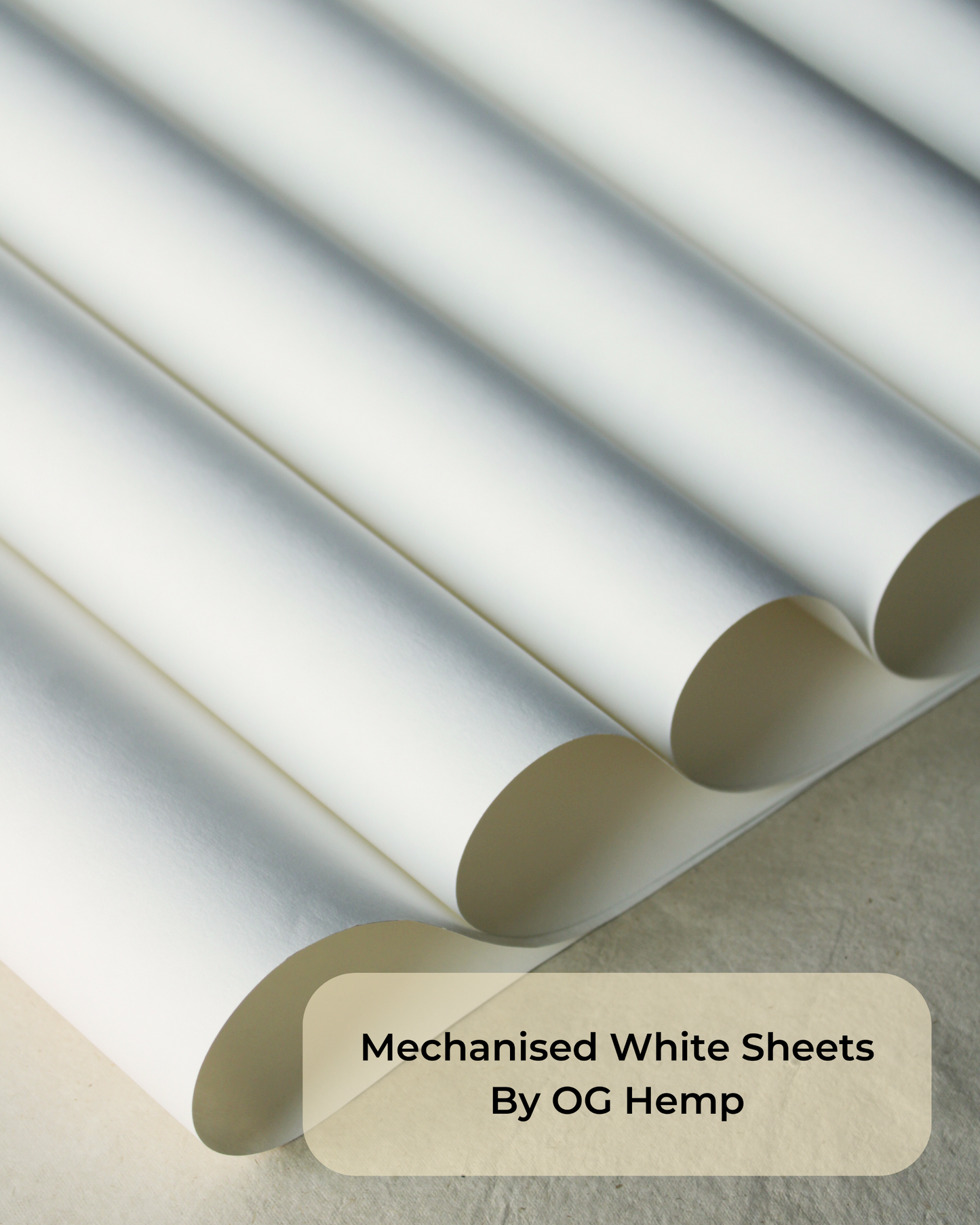 OG Hemp - B1 Mechanised White Sheets (100 & 170 GSM)