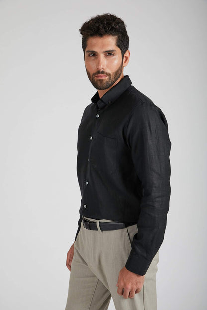 B. Label Velocity Buttondown Shirt for Men