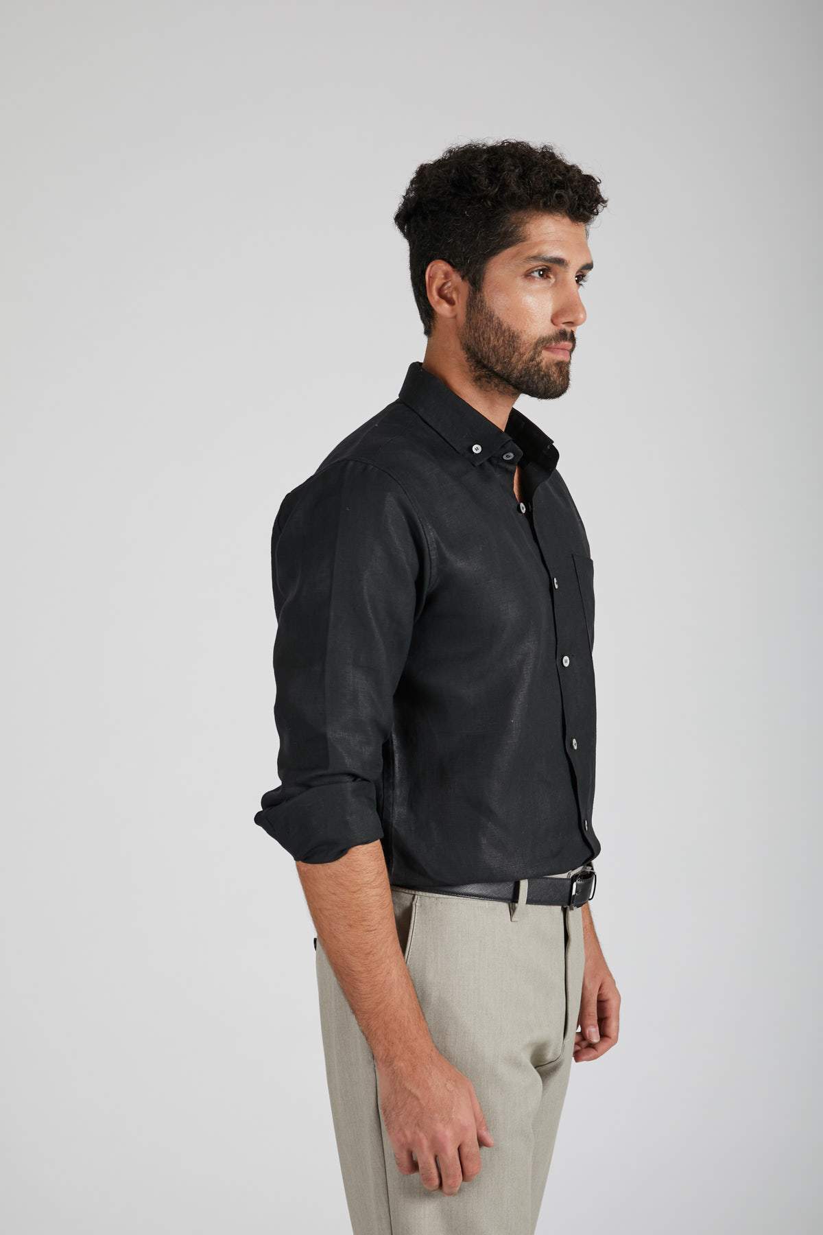 B. Label Velocity Buttondown Shirt for Men