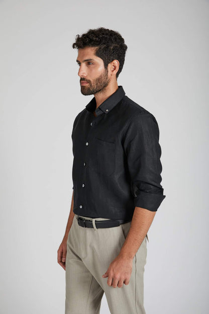 B. Label Velocity Buttondown Shirt for Men