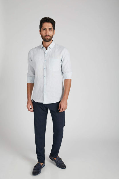 B. Label Velocity Buttondown Shirt for Men