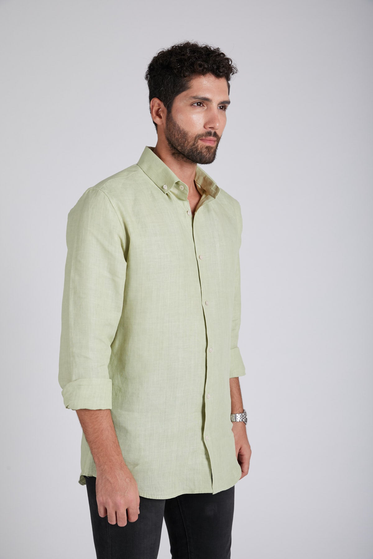 B. Label Velocity Buttondown Shirt for Men