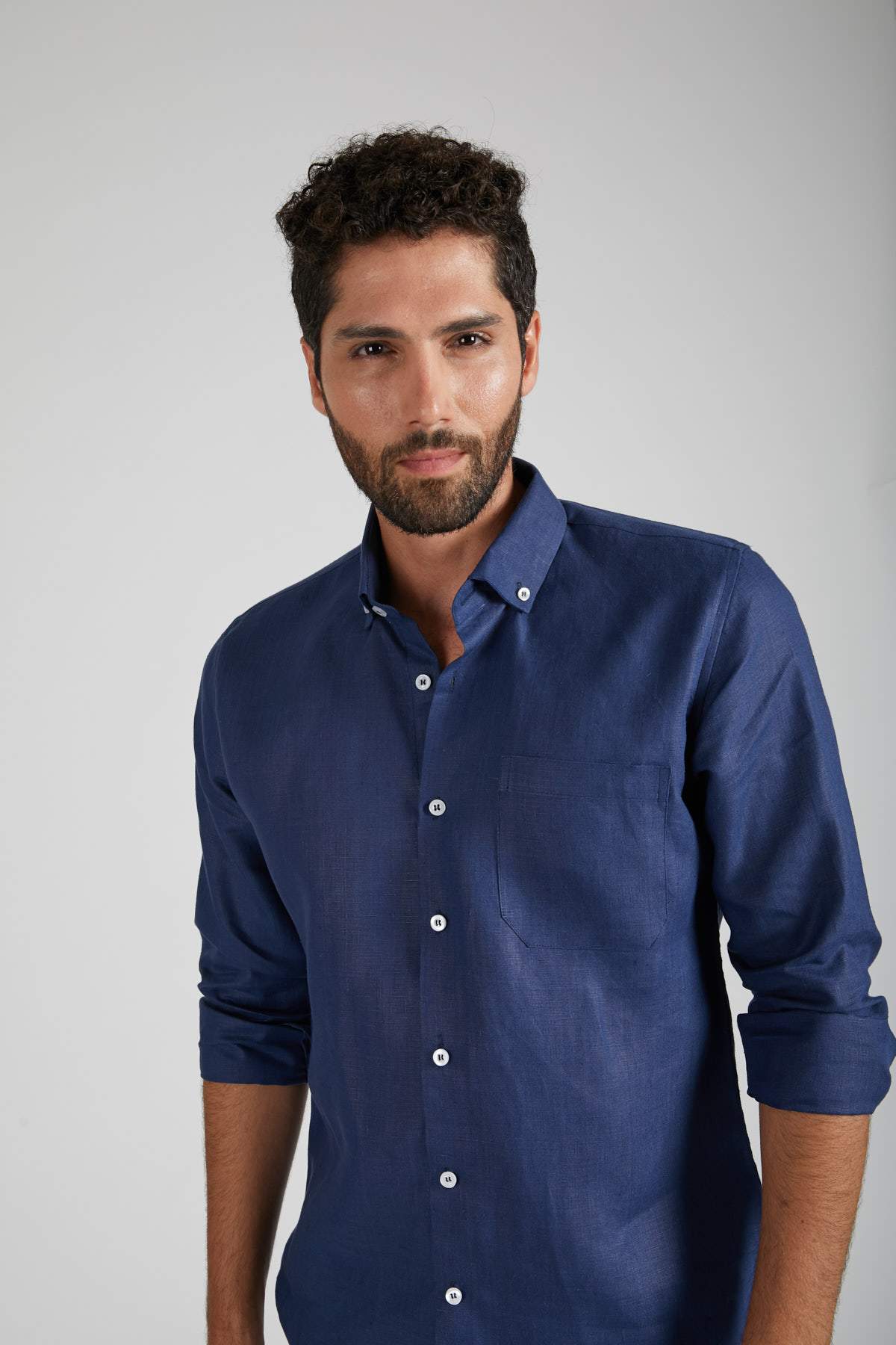 B. Label Velocity Buttondown Shirt for Men