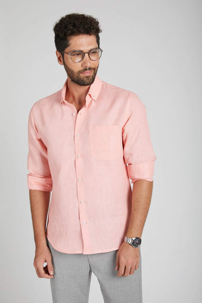 B. Label Velocity Buttondown Shirt for Men