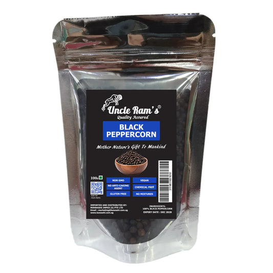 Uncle Ram's Peppercorn  (Black, White, Mix) 100g, 500g, 1kg