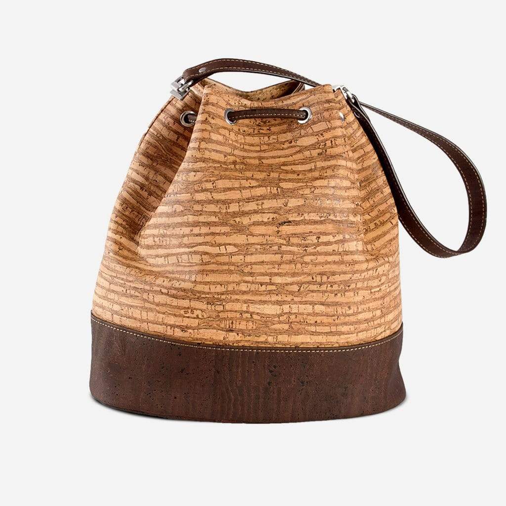 Cork Bucket Bag