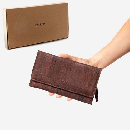 Women Cork Wallet Slim