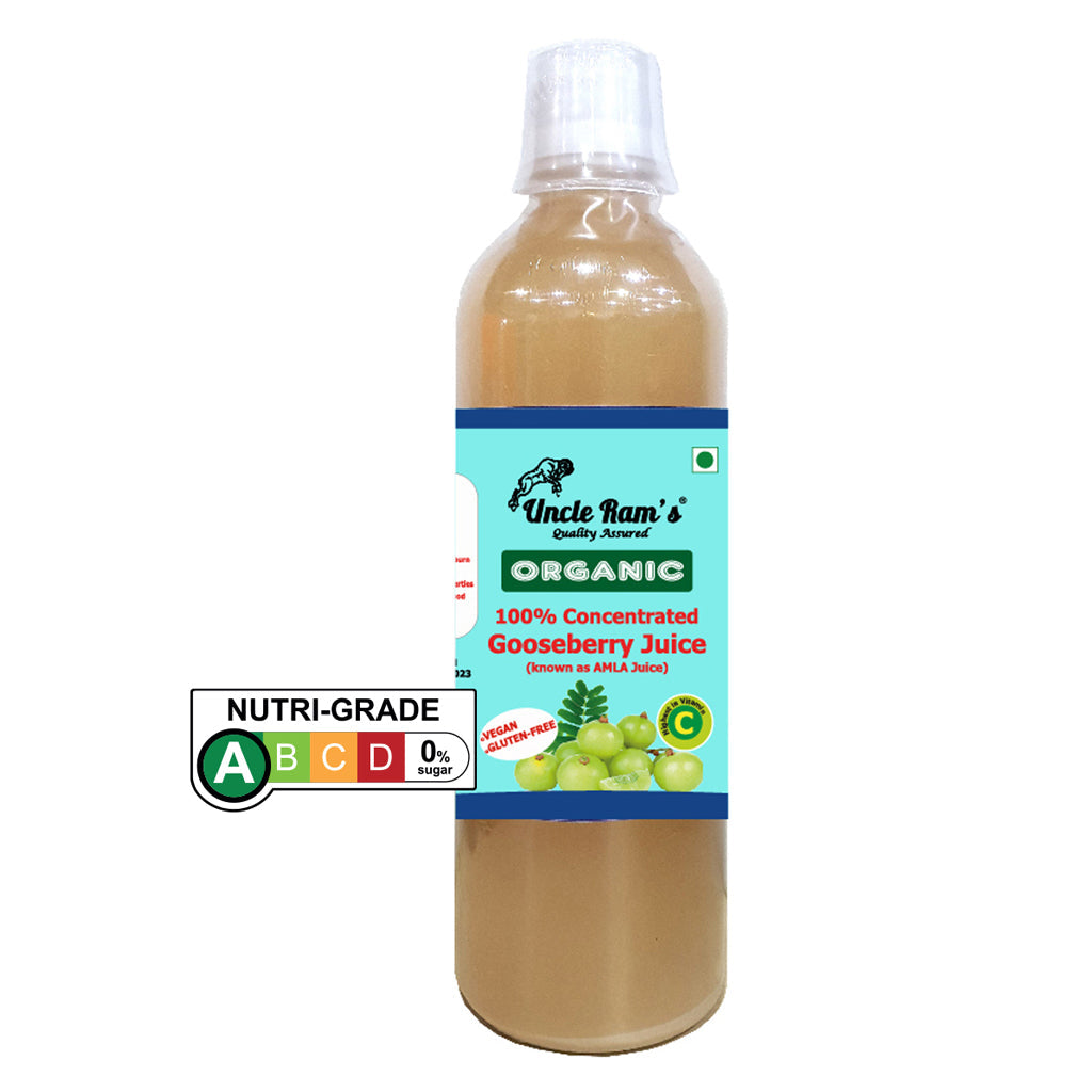 Uncle Ram's Organic Gooseberry (AMLA) Juice 500ml